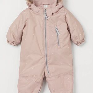 H&M Kids Puffer Jacket in Light Pink